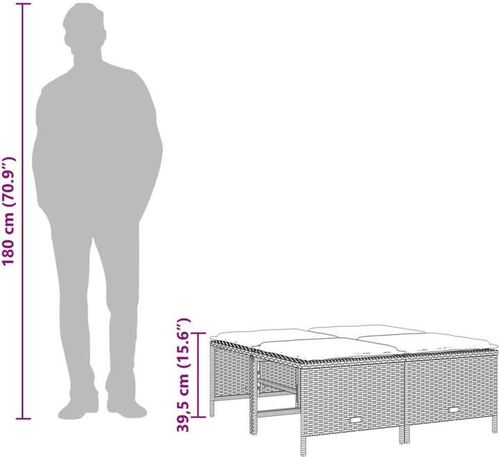 Image du produit vidaXL Gartenhocker