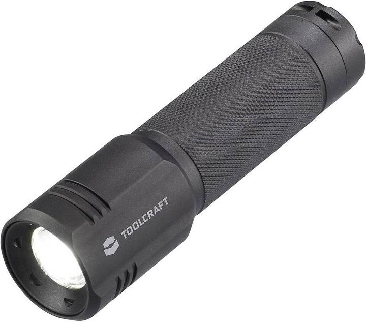 Toolcraft Lampe de poche LED SMD réglable à piles 600 lm 144 g (13.20 cm, 600 lm)