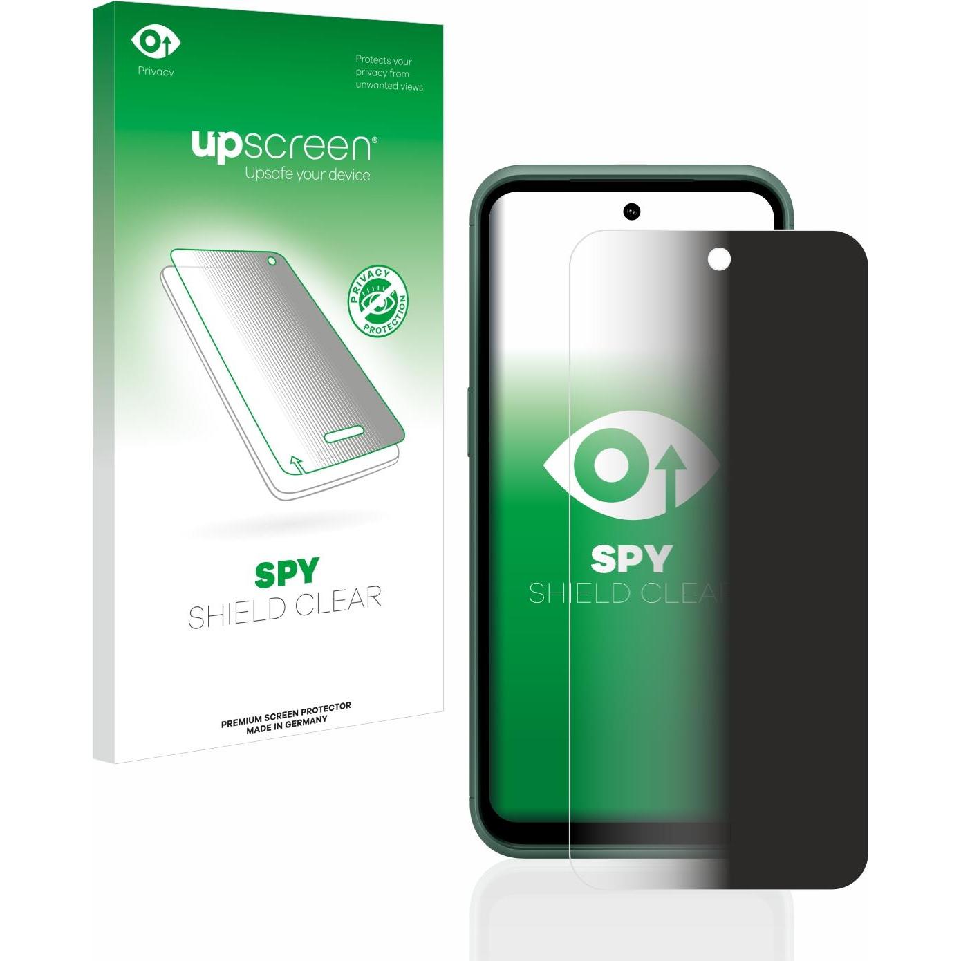 upscreen Spy Shield Blickschutzfolie (1 Stück, Nokia XR21), Smartphone Schutzfolie, Blau