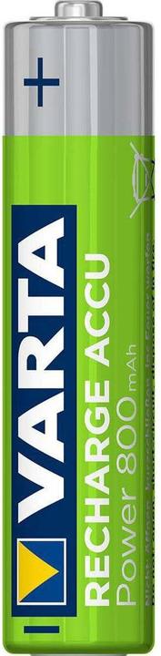 Image du produit Varta Recharger Accu Power (4 pcs, AAA, 800 mAh)