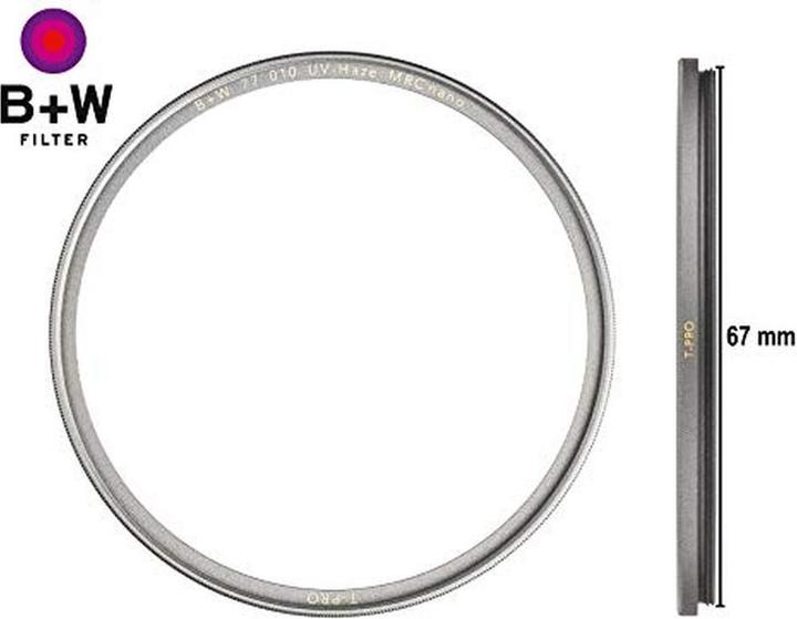 Produktbild B+W T-Pro 010 UV-Haze MRC (67 mm, Schutzfilter, UV-Filter)