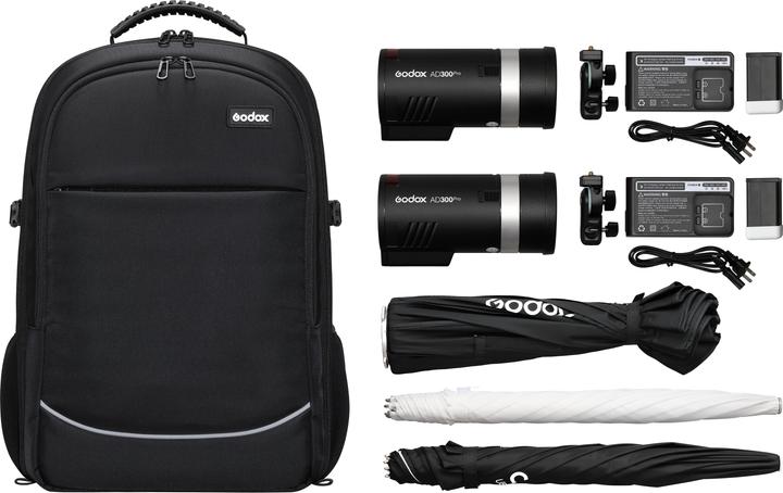 Produktbild Godox Witstro AD300 Pro Dual Backpack Kit (300 W, Set)