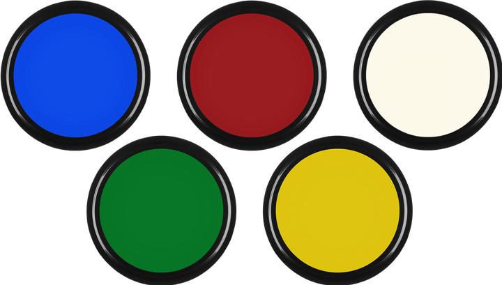 Produktbild Rollei 45° Reflektor-Set mit Farbfolien (Reflektor, 14 cm)