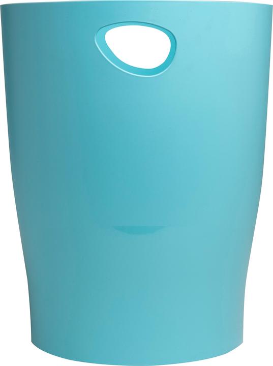 Image du produit Exacompta Corbeille à papier Ecobin Skandi - Bleu givré (15 l)