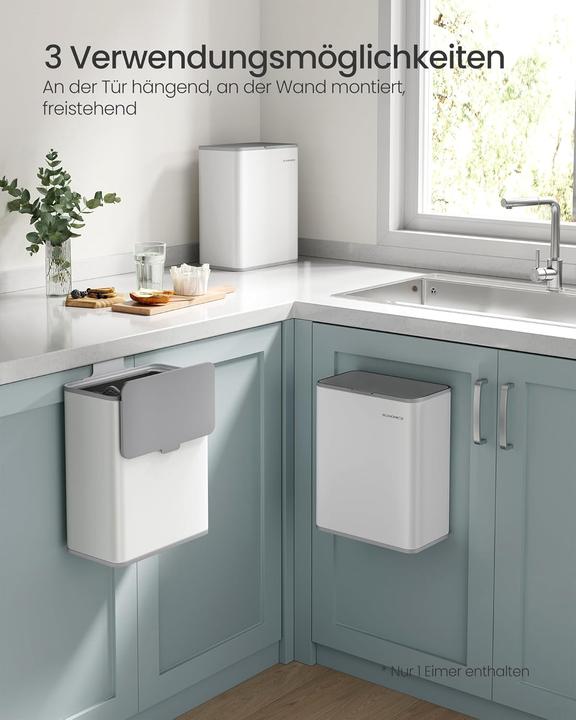 Produktbild Songmics Hängender Komposteimer mit Deckel (8 l)