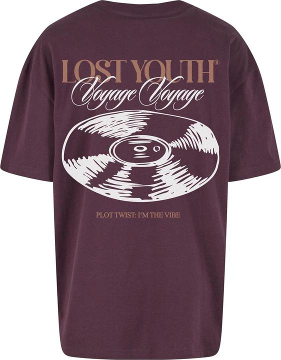 Produktbild Lost Youth Oversized Tee - Plot Wist plumpurple S (S)