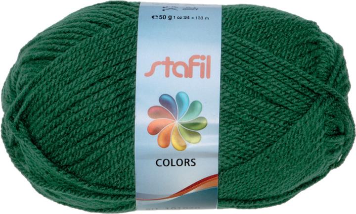 Image du produit Stafil Laine école 50gr vert sapin (133 m)