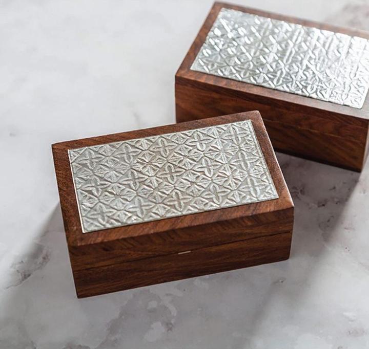 Produktbild Cricut Metall-Schild Aluminium 10 x 10 cm, 4 Stück