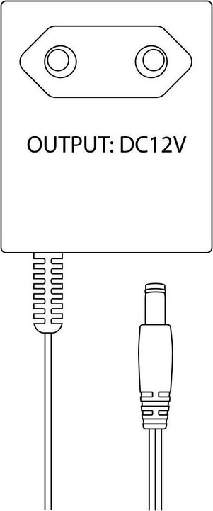 Actual product image Zyxel Power supply 12VDC, 2.5A