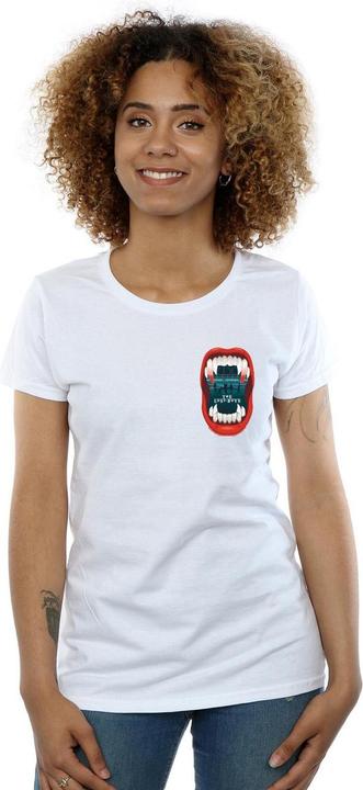 Actual product image The Lost Boys Womens/Ladies Teeth Pocket Cotton T-Shirt (L)