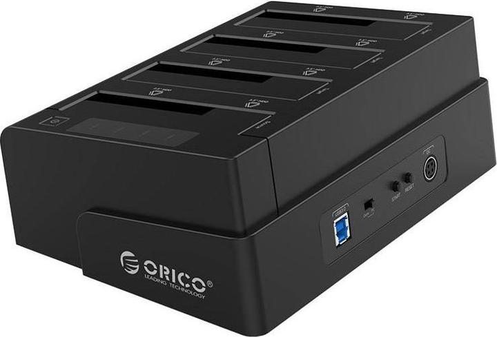 Orico 2.5 3.5 pouces 4 baies USB3.0 1 to 3 Clone Hard Drive Dock (3.5", 2.5")