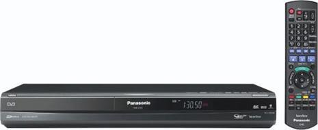 Produktbild Panasonic DMR-EX83EC-K, DVD-Recorder, 250GB, DVB-T, schwarz