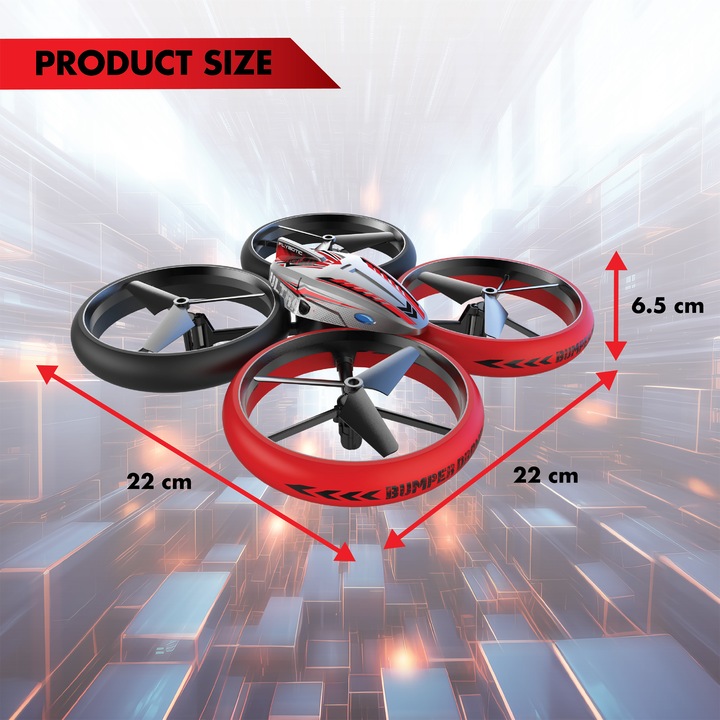 Productafbeelding Silverlit Bumper Drone Lite 2,4 GHz