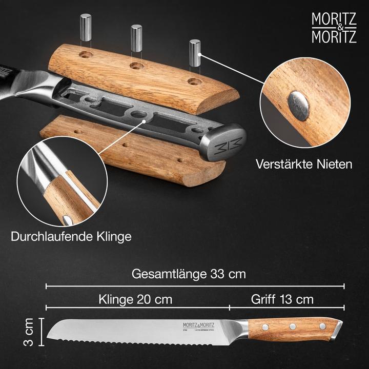 Image du produit Moritz & Moritz Brotmesser (20 cm)