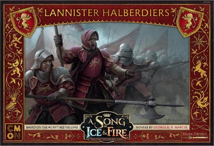 Image du produit Cmon CMN0077 - A Song of Ice & Fire - Lannister Halberdiers, à partir de 14 ans (DE Expansion) (Allemand)