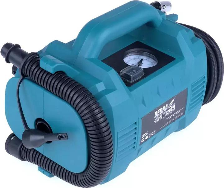 Actual product image Dedra Car compressor DED7073 18V (10 bar, 235 l)