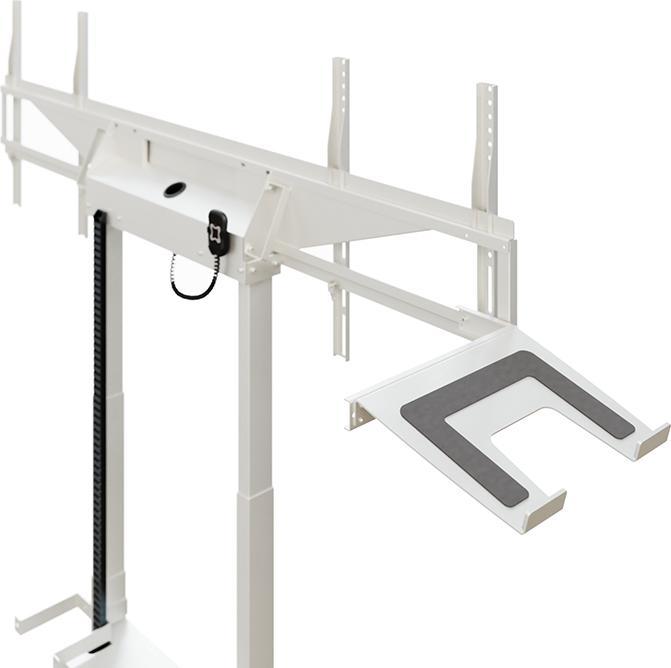 Produktbild Hagor HP Twin Lift FW-DW motor. hoehenver. Liftsys. Boden-Wand Montage 2x 117165cm 46-65Zoll Fahrwe