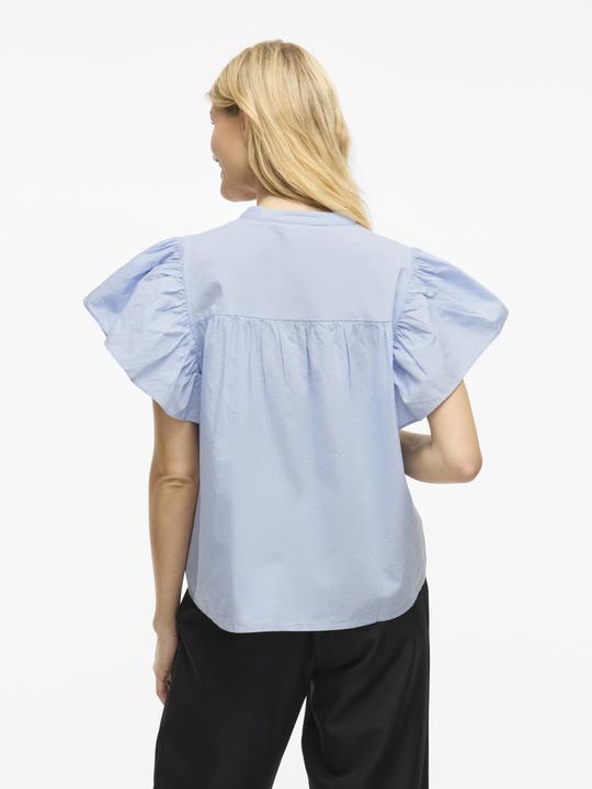 Produktbild Vila V-Ausschnitt Oberteil mit kurzen Ärmeln (34)