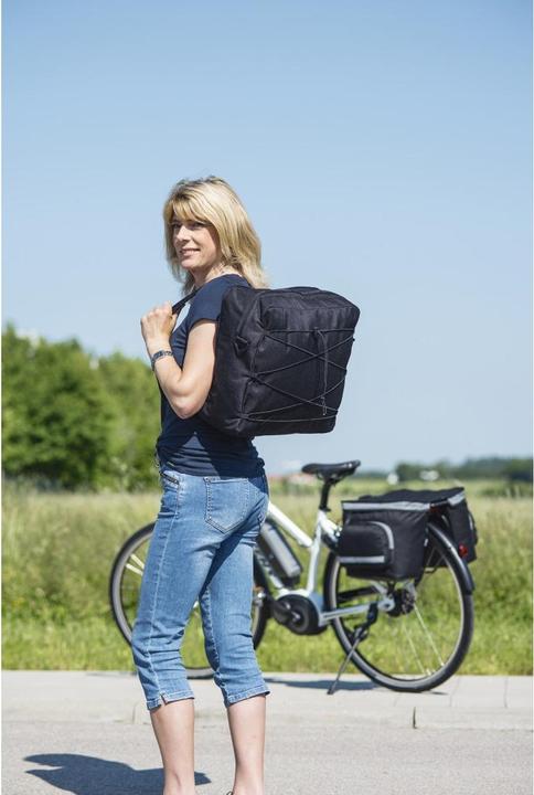 Actual product image Hama Bicycle pannier bag (40 l, Luggage carrier bag)