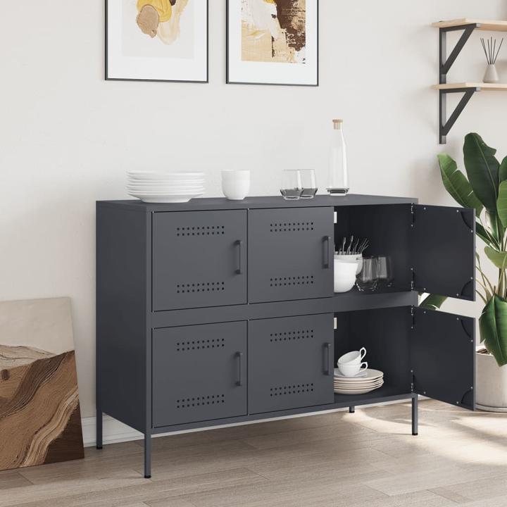 Actual product image vidaXL Cold-rolled sideboard (100.50 x 39 x 79 cm)
