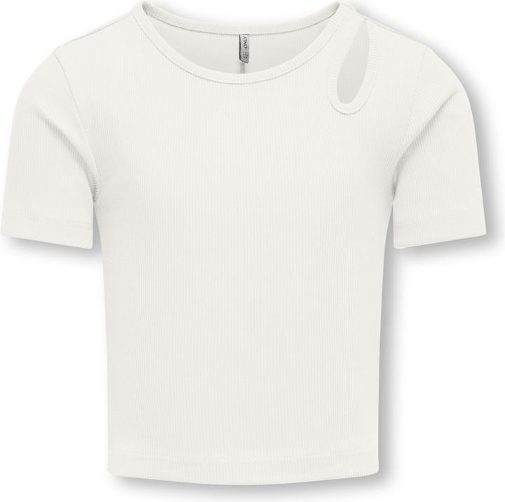 Only Enger Schnitt Rundhals Top T-shirt