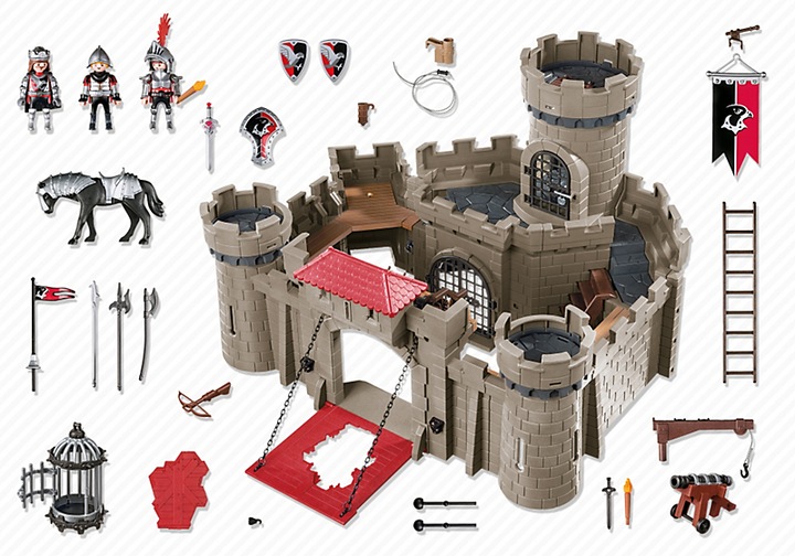 Actual product image Playmobil Falcon knight's castle (6001)