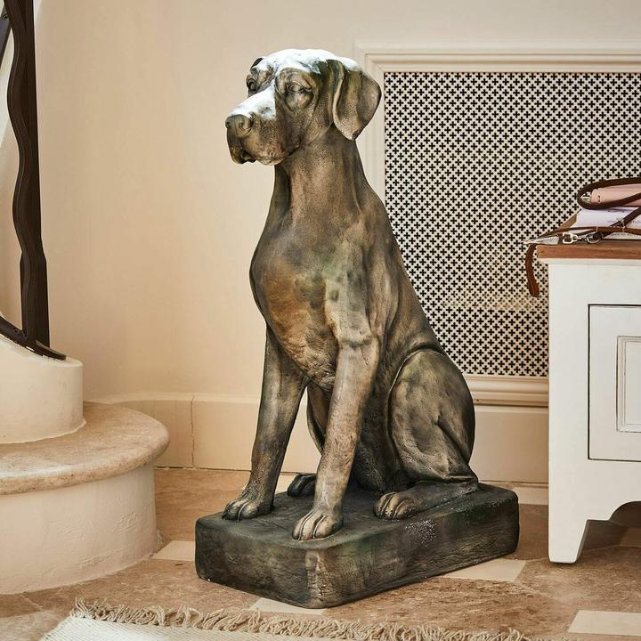 Image du produit Loberon Chien déco Jules gris