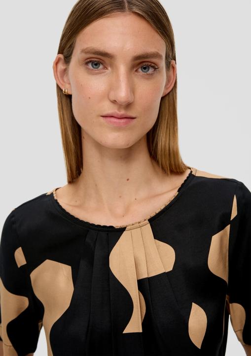 Image du produit s.Oliver Bluse Twillbluse aus Viskose (36)
