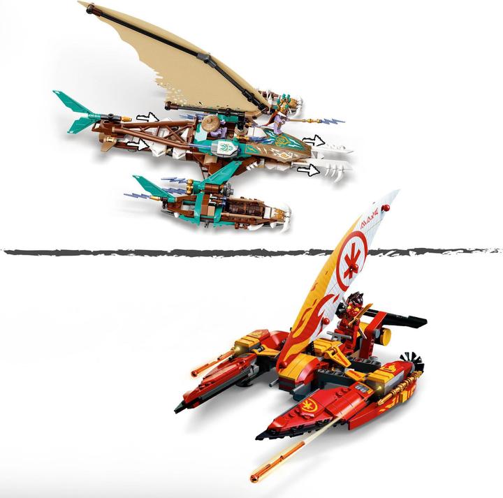Produktbild LEGO Duell der Katamarane (71748, LEGO Ninjago)
