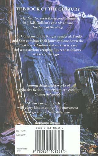 Produktbild The Lord of the Rings 2. The Two Towers (Englisch, J. R. R. Tolkien, 1999)