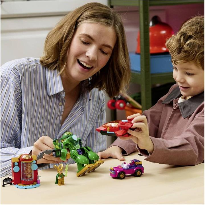 Actual product image LEGO Loki vs. Team Iron Man (LEGO Marvel)