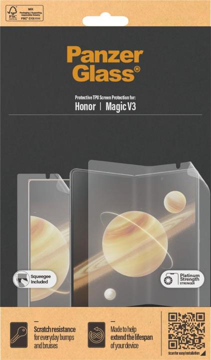 Actual product image PanzerGlass ® Film Screen Protector Huawei Honor Magic V3 (1 pcs., Honor Magic V)