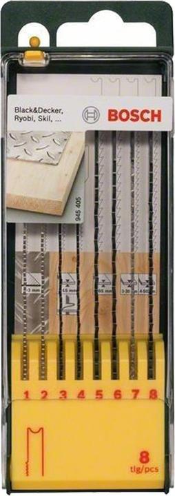 Produktbild Bosch Zubehör Sägeblattkassette Holz/Metall/Kunststoff (U-Schaft), 8-teilig