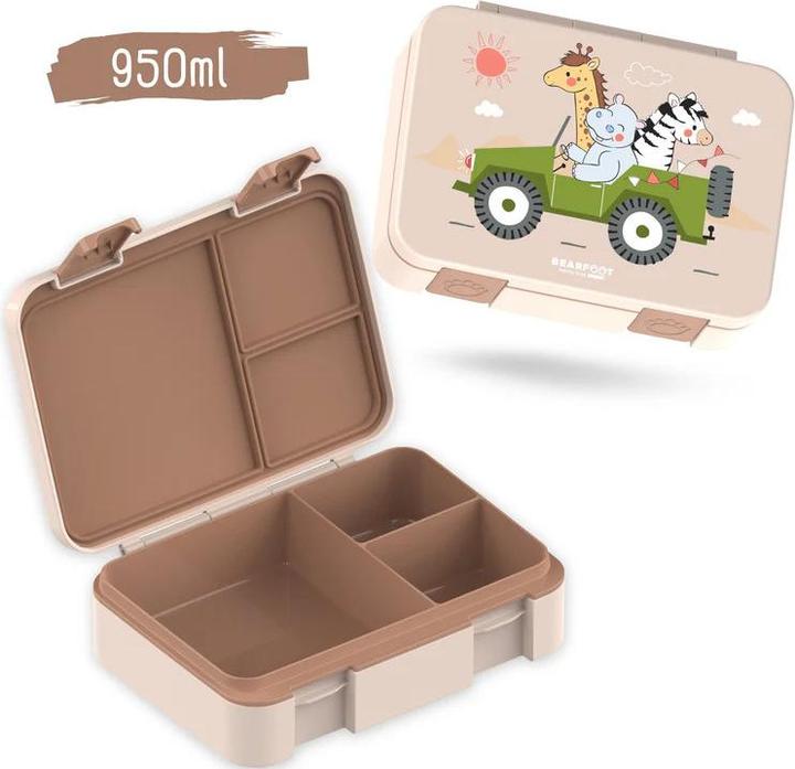 Produktbild Bearfoot Bdose Bento box COMPACT Safari