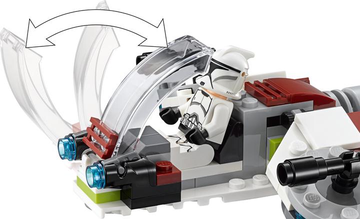 Actual product image LEGO Jedi and Clone Troopers (75206, LEGO Star Wars)