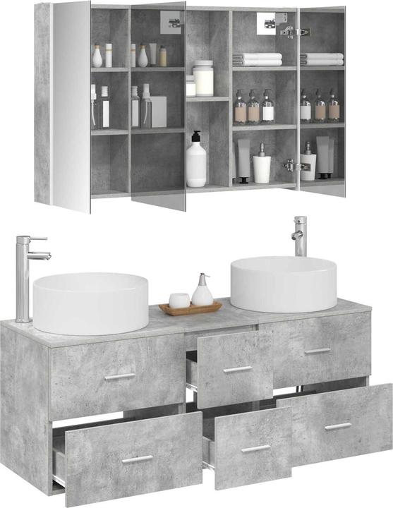 Produktbild vidaXL Badezimmerschrank (15.50 x 100 x 70 cm)