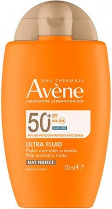 Avène Mat Perfect Fluid mit Color SPF 50+ (Sonnencreme Gesicht, SPF 50+, 50 ml)