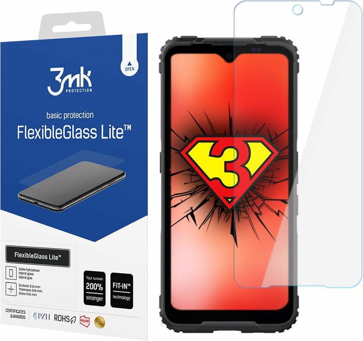 Image du produit 3MK hybrid glass Flexible 2.5D Lite for Hammer Blade 5G (1 pcs, Marteau Blade 5G)