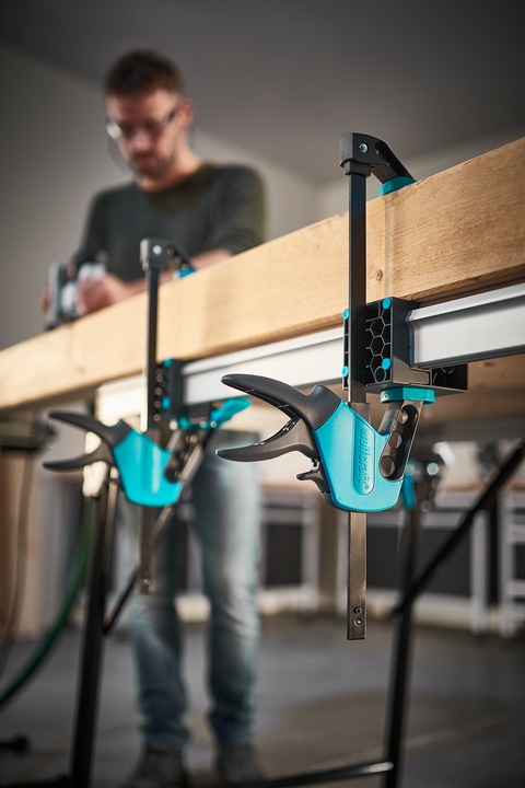 Produktbild wolfcraft Einhandzwinge EHZ „Easy“, 500 mm (500 mm)