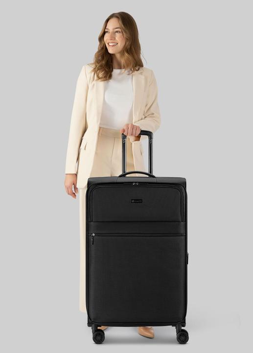 Actual product image Bugatti Valencia Soft 4 Rollen Trolley L 74.5 cm mit Dehnfalte (89 l)