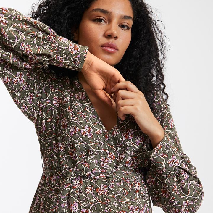 Produktbild La Redoute Collections Umstands-Midikleid mit Blumenmuster (40)