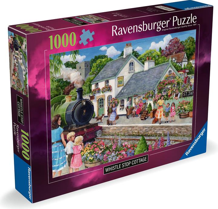 Image du produit Ravensburger Whistle Stop Cottage (1000 pièces)