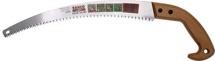 Produktbild Bahco Astsäge mit nachschärfbaren Zahnspitzen und Holzgriff, 6 ZpZ, 14"