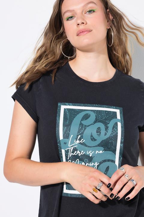 Produktbild Studio Untold T-Shirt, Classic Shape, Paisley-Statement (58)