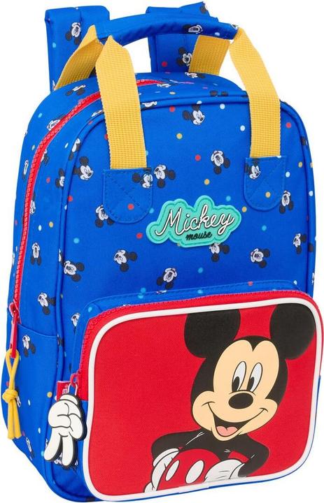 Mickey Mouse Club House Mickey Mouse Clubhouse Schulrucksack Good Day Blau 20 X 28 X 8 Cm