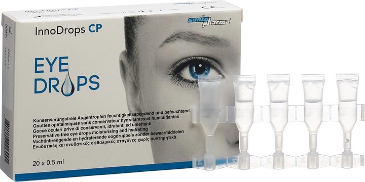 Produktbild InnoDrops Cp Eye Drops (10 ml, InnoDrops CP EYE DROPS 20 Monodos 0.5 ml)