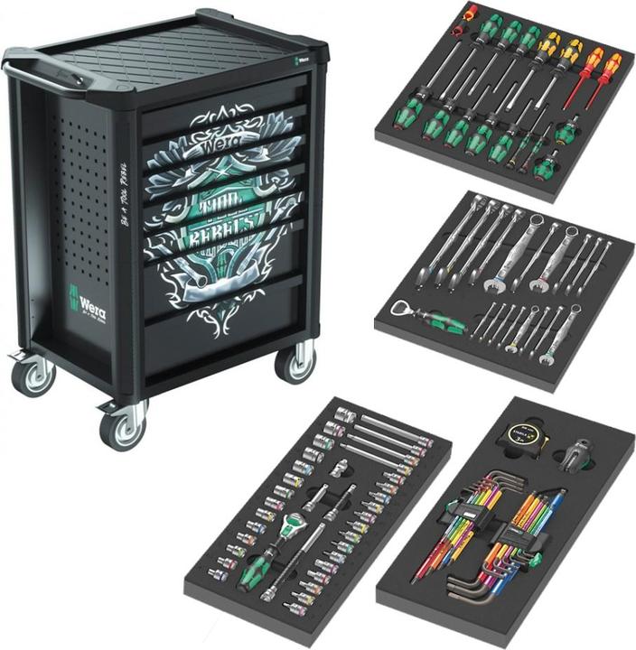 Produktbild Wera 9700 Tool Rebel Werkstattwagen 1 (78 x)
