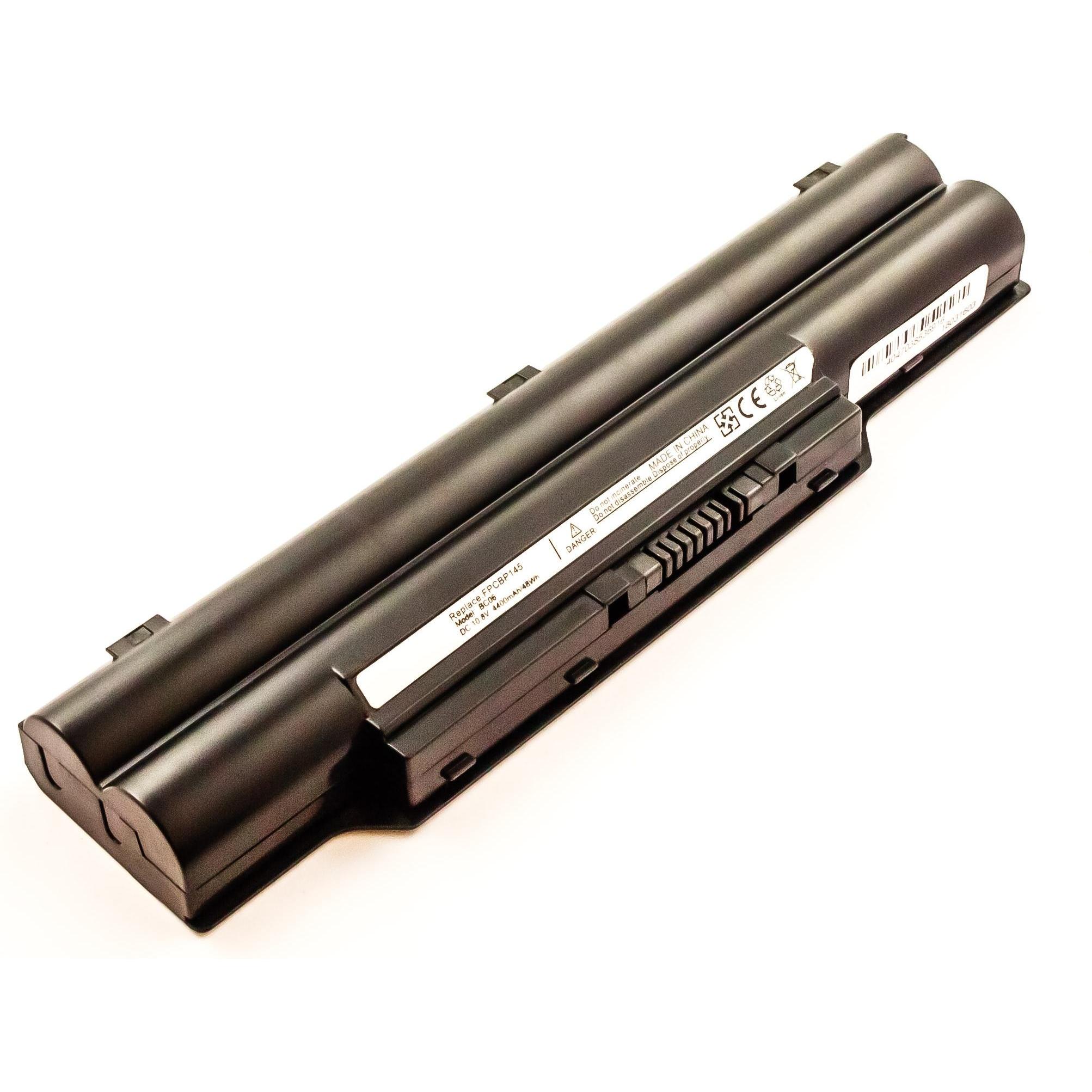 AGI Akku kompatibel mit Fujitsu Lifebook S762 - Akku - 4.400 mAh (4400 mAh), Notebook Akku, Schwarz