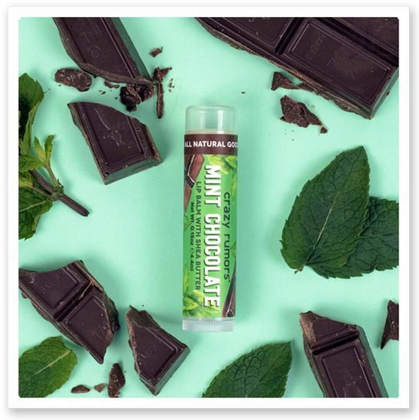 Actual product image Crazy Rumors mint chocolate (Lip balm, 4.40 ml)