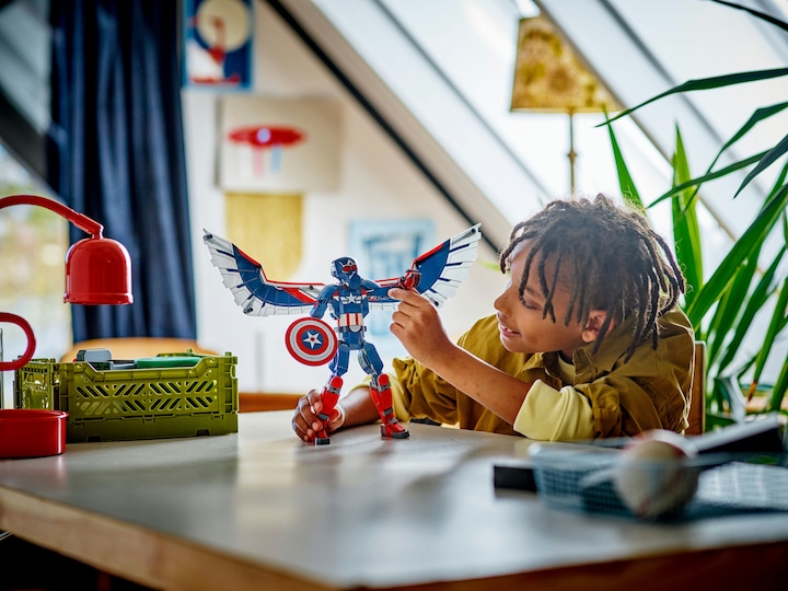 Immagine prodotto LEGO Nuova figura da costruzione di Capitan America (76296, LEGO Marvel)